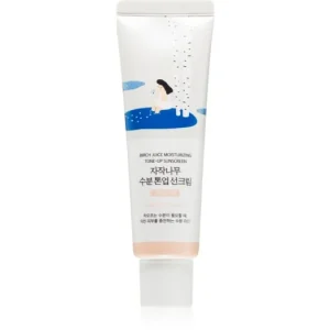 ROUND LABBirch Juice Tone-up Sunscreen tonizáló napozó folyadék élénk és hidratált bőr Biztonságos fizetés