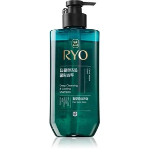 RYODeep Cleansing & Cooling Shampoo mélyen tisztító sampon hűsítő hatással Népszerű