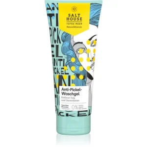 Legkelendőbb Salt HouseNatural Minerals Anti-pimple Skin Care arctisztító és szemfestéklemosó gél pattanások ellen