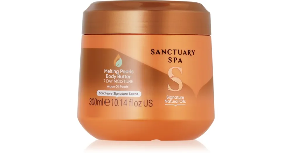 Sanctuary SpaSignature Natural Oils tápláló vaj a testre bambuszvajjal Utolsó esély