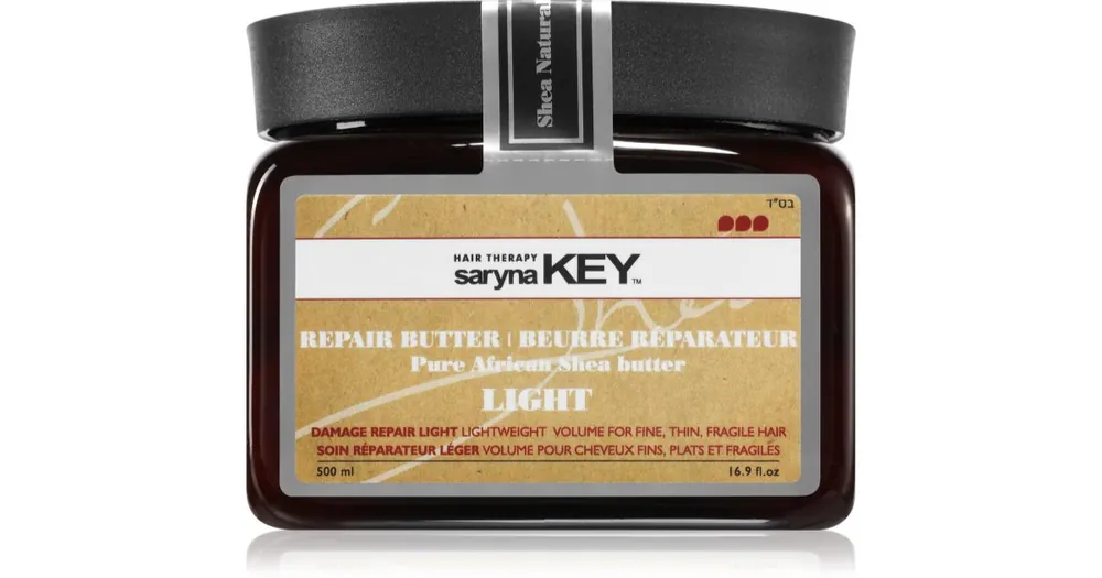 Kedvezmény Saryna KeyPure African Shea Butter Light öblítés nélküli kondicionáló