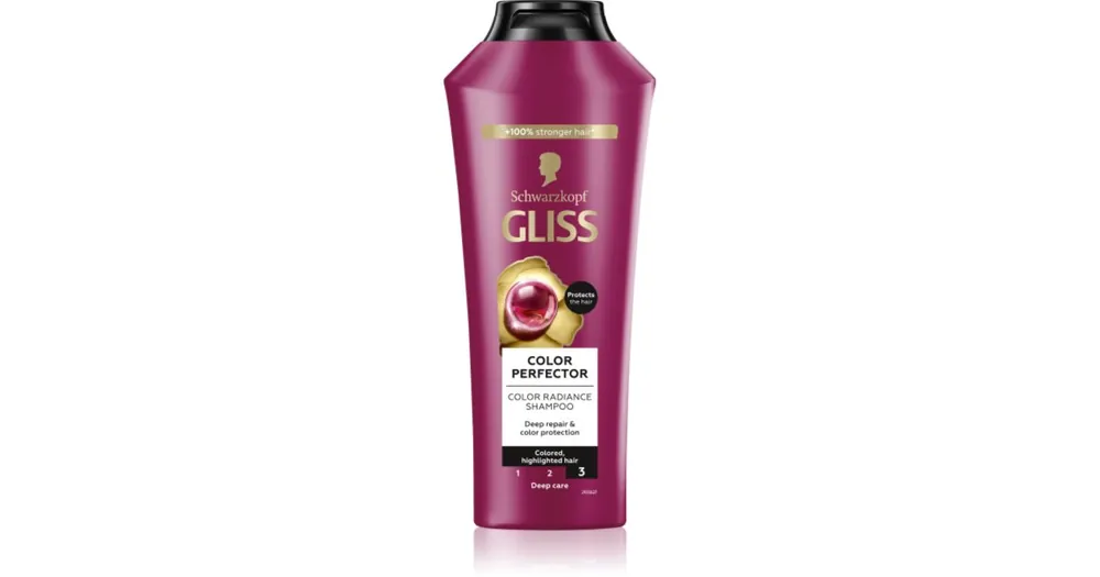 SchwarzkopfGliss Color Perfector ápoló sampon festett hajra Kihagyhatatlan ajánlat