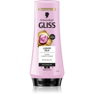 Vásárlói kedvenc SchwarzkopfGliss Liquid Silk regeneráló balzsam az erős és fénylő hajért