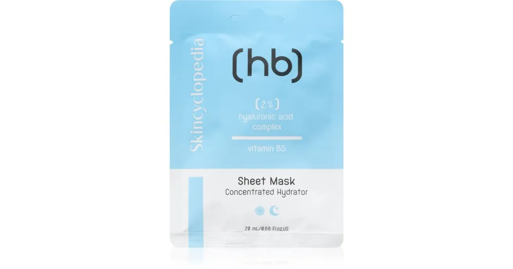 Skincyclopedia2% Hyaluronic Acid Complex + Vitamin B5 arcmaszk Szuper akció