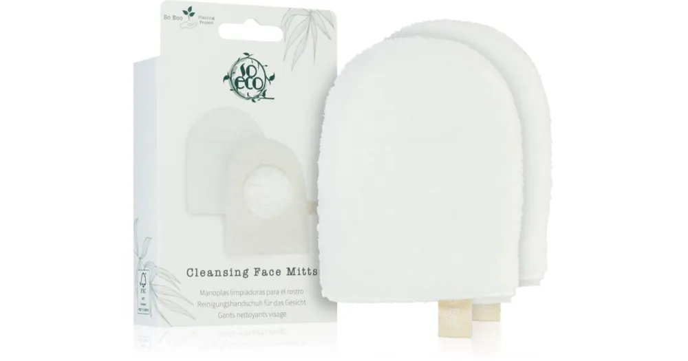 Gyors szállítás So EcoCleansing Face Mitts arctisztító kesztyű