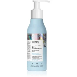 so!flowCleansing Make-Up Removal Gel arctisztító és szemfestéklemosó gél minden bőrtípusra Szuper akció