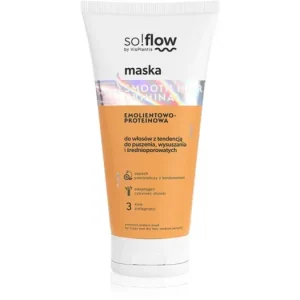 so!flowFrizzy and Dry Hair Protein-Emollient Mask kisimító maszk töredezés ellen Kiárusítás