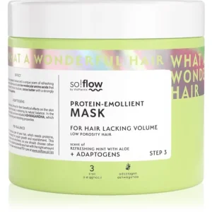 Csak ma so!flowLow Porosity Hair Protein-Emollient Mask maszk lelapuló hajra