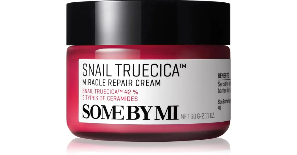 Some By MiSnail Truecica Miracle Repair Cream nyugtató és hidratáló krém Exkluzív ajánlat