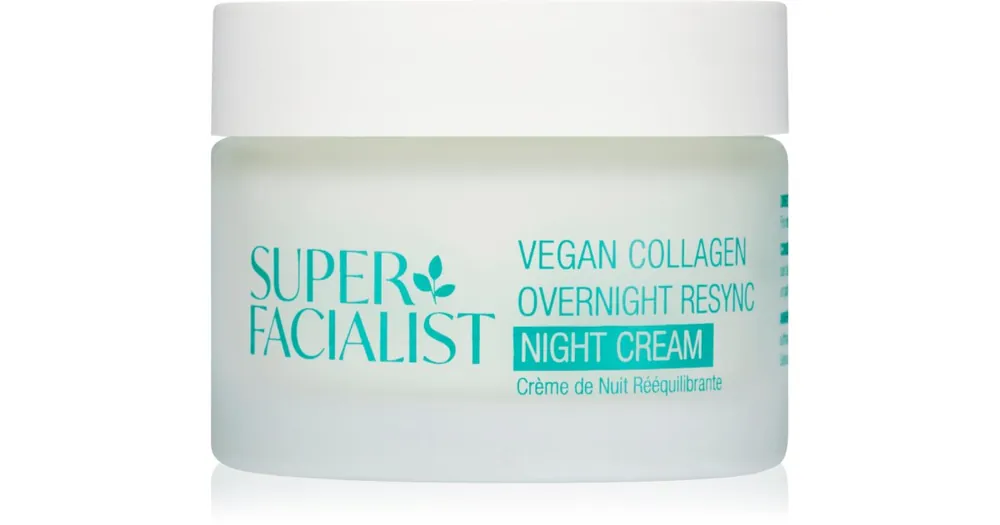 Super FacialistVegan Collagen kisimító éjszakai krém kollagénnel Ajánlat