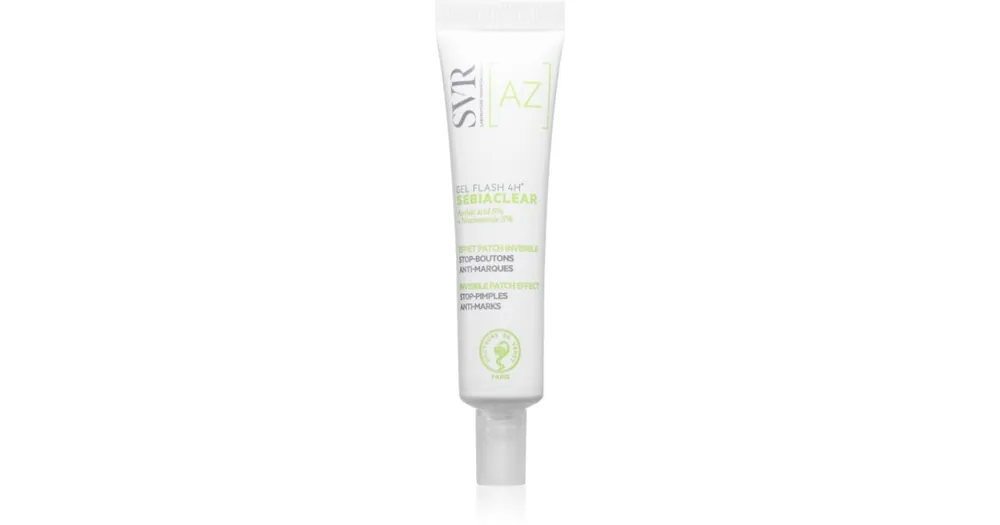 SVRSebiaclear Gel Flash 4H helyi ápolás pattanásos bőrre Vásárlói kedvenc