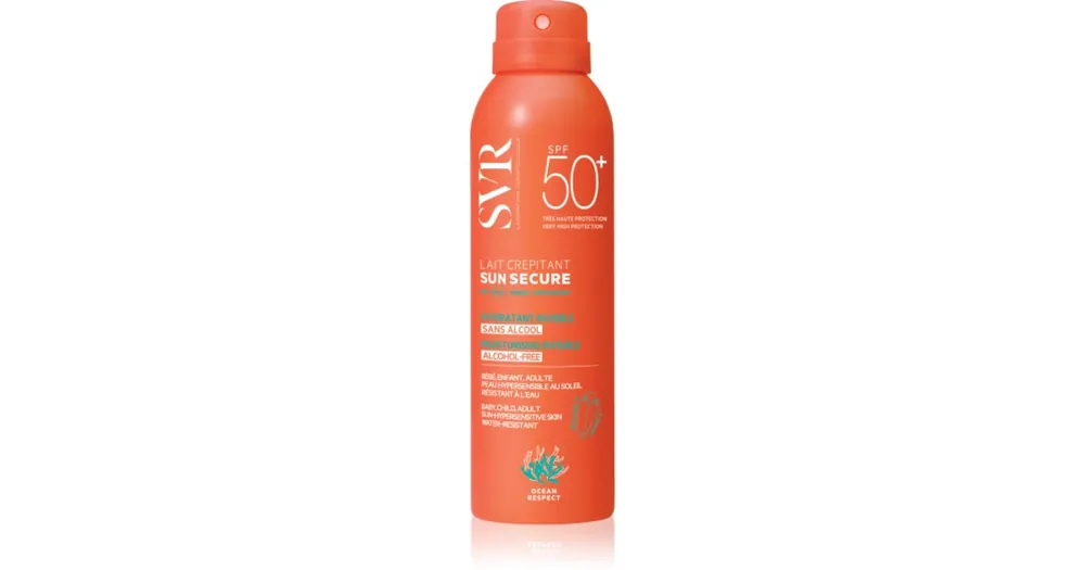 SVRSun Secure Lait Crepitant napozótej spray -ben Alacsony ár