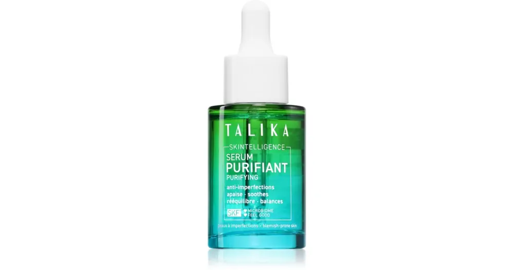 Gyors kiszállítás TalikaSkintelligence Purifying Serum méregtelenítő tisztító szérum a pattanásos bőr hibáira