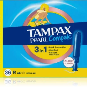 Újdonság TampaxPearl Compak Regular tamponok applikátorral