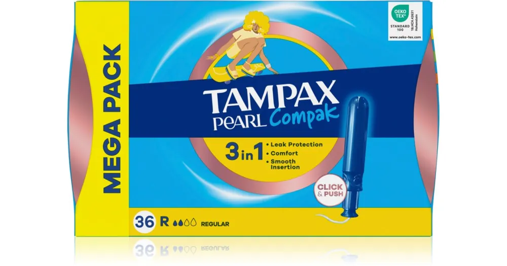 Újdonság TampaxPearl Compak Regular tamponok applikátorral