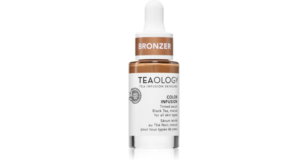 TeaologyColor Infusion Tinted Serum színezett szérum azonnali bronzosító hatás Különleges ajánlat