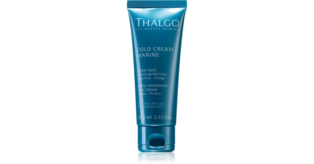 ThalgoCold Cream Marine Deepl Nourishing Foot Cream intenzív lábkrém Rendeld meg most