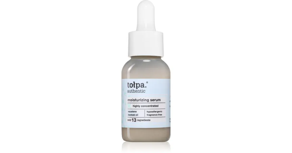 Rendeld meg most TołpaAuthentic Moisturized Skin Serum Intenzíven hidratáló szérum