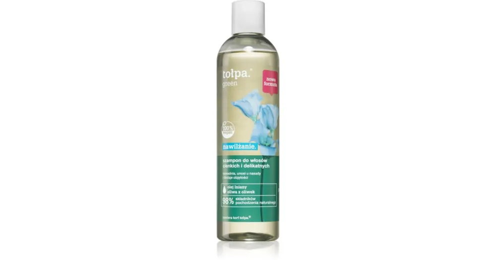 Biztonságos vásárlás TołpaGreen Moisturizing sampon világos hajra