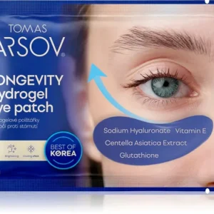 Tomas ArsovLongevity Hydrogel Eye patch hidrogéles párnácskák öregedés ellen Akció
