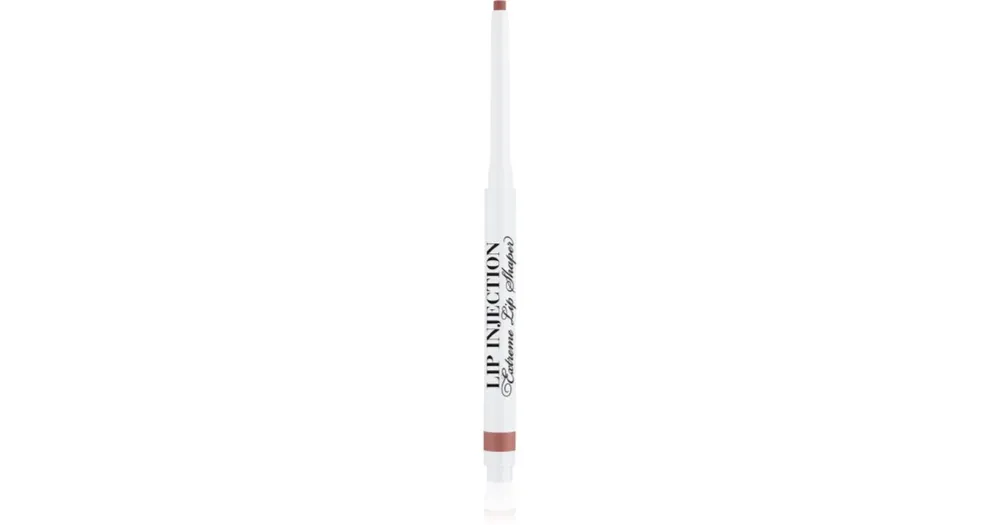 Újdonság Too FacedLip Injection Extreme Lip Shaper szájkontúrceruza a hosszantartó dús hatásért
