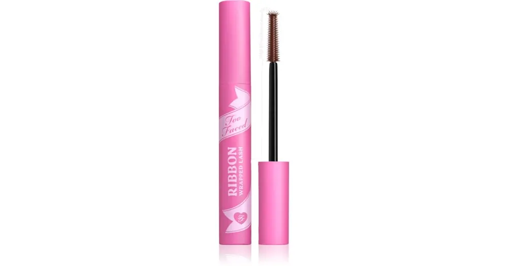 Too FacedRibbon Wrapped Lash Chocolate legyező hatású szempillaspirál a hosszú és dús pillákért Kedvezményes ár