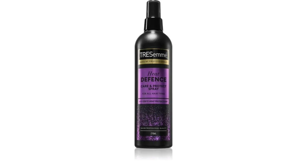 TRESemméHeat Protection Defence Spray hővédő spray hajsütővassal és hajvasalóval kezelt hajra Korlátozott ajánlat