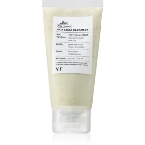 VT CosmeticsCica Mask Cleanser tisztító arcmaszk hidratáló hatással Szuper akció