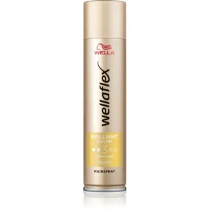 WellaWellaflex Brilliant Color hajlakk közepes fixálás festett hajra Kihagyhatatlan ajánlat
