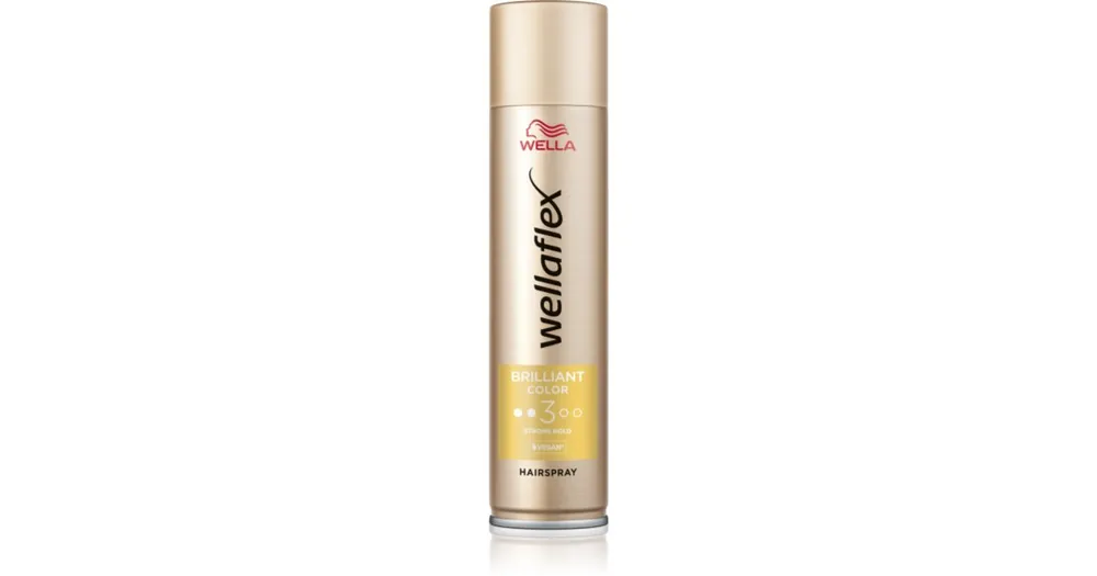 WellaWellaflex Brilliant Color hajlakk közepes fixálás festett hajra Kihagyhatatlan ajánlat