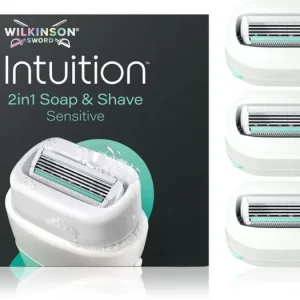 Wilkinson SwordIntuition 2in1 Soap & Shave Sensitive tartalék pengék Prémium