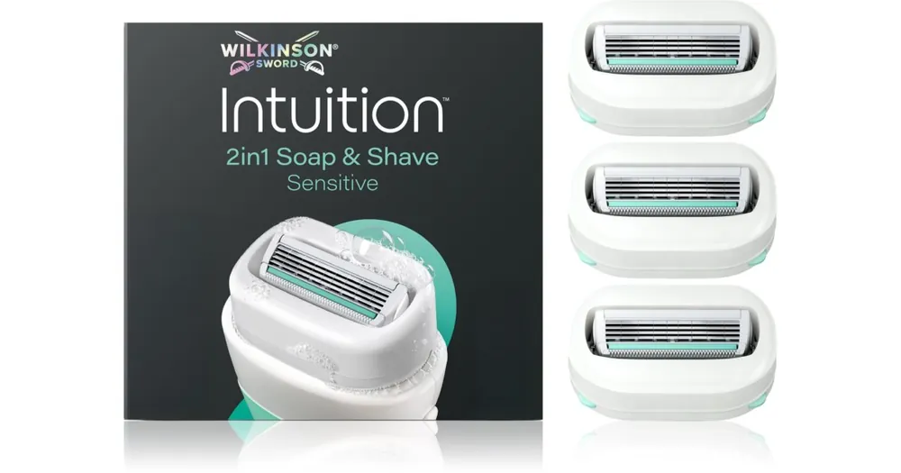 Wilkinson SwordIntuition 2in1 Soap & Shave Sensitive tartalék pengék Prémium