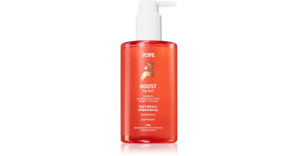 YopeBOOST my hair Sampon érzékeny és rritált fejbőrre Legjobb ár