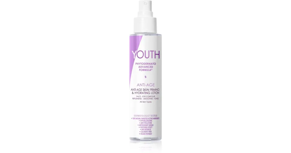 YOUTHAnti-Age Anti-Age Skin Priming & Hydrating Lotion hidratáló arctonik Korlátozott ajánlat