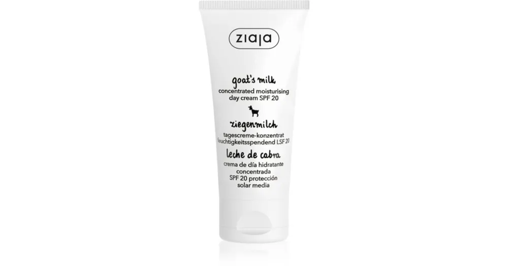 ZiajaGoat‘s Milk nappali hidratáló krém SPF 20 Nézd meg most