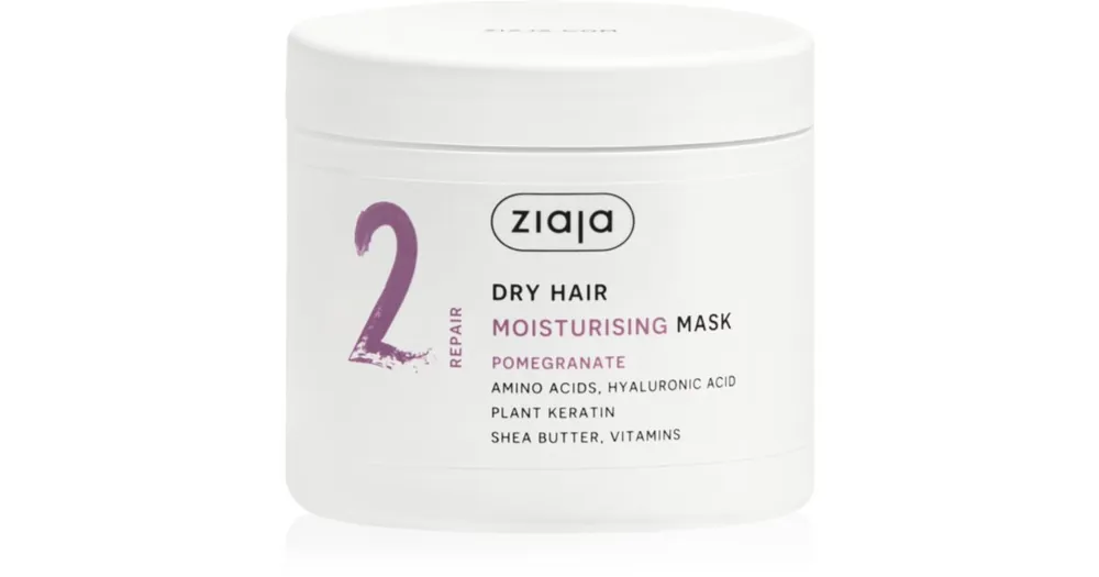 ZiajaPlant Essentials Pomegranate hidratáló maszk hajra száraz hajra Árengedmény