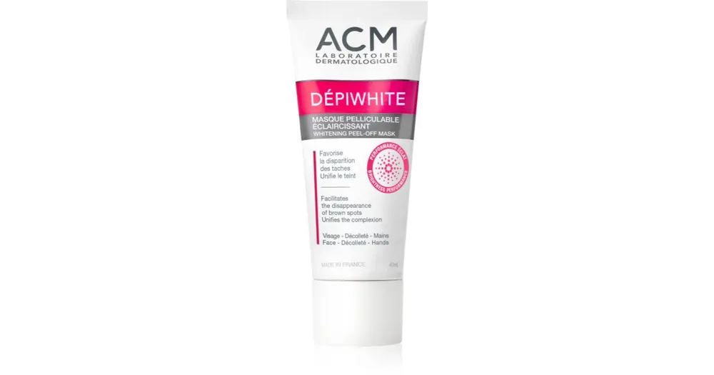 ACMDépiwhite lehúzható maszk a pigment foltok ellen Árengedmény