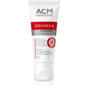 ACMSébionex K védő mattító krém a zsíros és tökéletlen arcbőrre A.H.A.-val (Alpha Hydroxy Acids) Vedd meg online