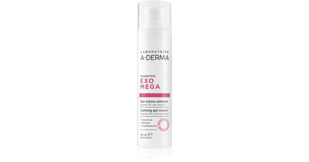 Szezonális akció A-DermaExomega Calming Gel-Cream hidratáló és nyugtató géles krém