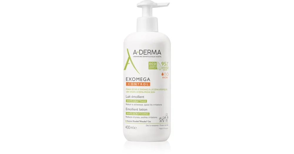 Népszerű A-DermaExomega Control Emollient Lotion testápoló tej irritáció és viszketés ellen