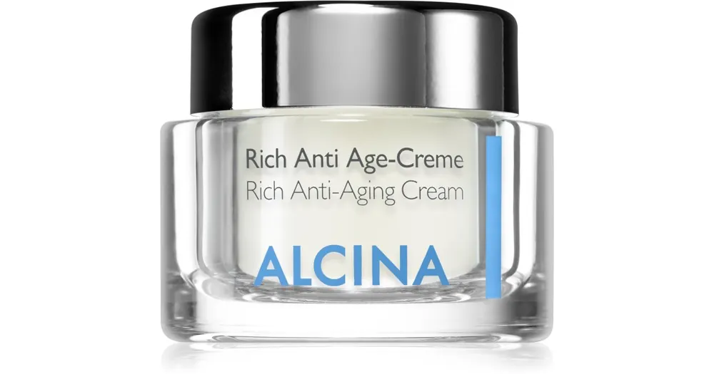 AlcinaRich Anti-Age fiatalító krém érett bőrre Rendeld meg most