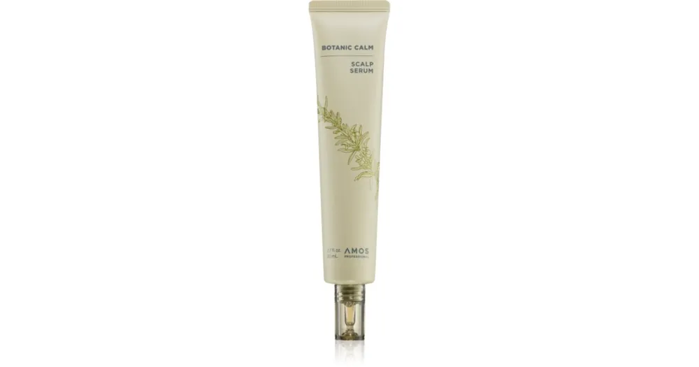 Utolsó esély AMOS PROFESSIONALBotanic Calm Scalp Serum erősítő és regeneráló hajszérum hajritkulás ellen