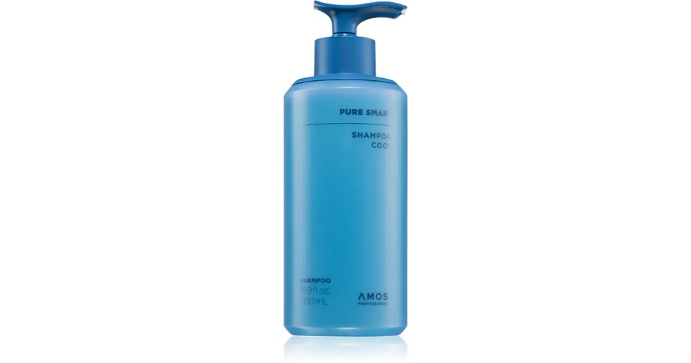 Gyors kiszállítás AMOS PROFESSIONALPure Smart Shampoo Cool korpásodás elleni sampon hűsítő hatással