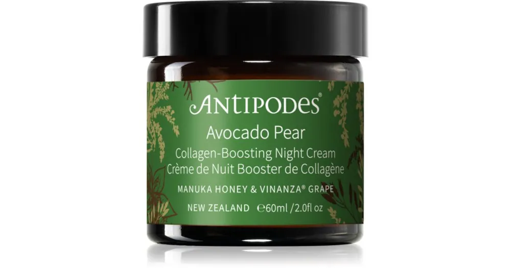AntipodesAvocado Pear Collagen-Boosting Night Cream éjszakai tápláló krém az arcra Különleges ajánlat