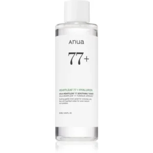 Vedd meg online AnuaHeartleaf 77% Soothing Toner tisztító és nyugtató toner a bőrréteg megújítására