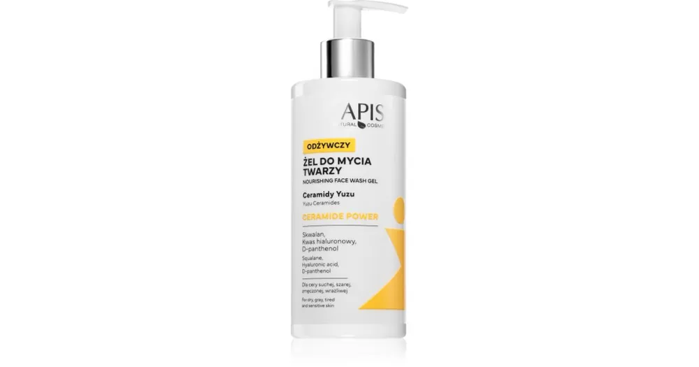 Apis Natural CosmeticsCeramide Power tisztító gél az arcra Kedvezmény