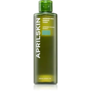 Legnépszerűbb APRILSKINArtemisia Rice Toner bőrélénkítő és hidratáló arcvíz nyugtató hatással