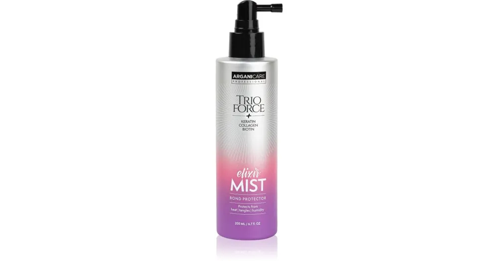 ArganicareElixir Trio Force védő spray hajra Exkluzív ajánlat