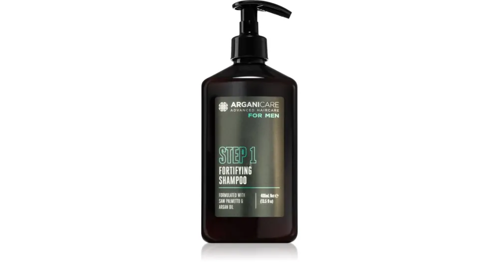 Vedd meg most ArganicareFor Men Fortifying Shampoo erősítő sampon uraknak