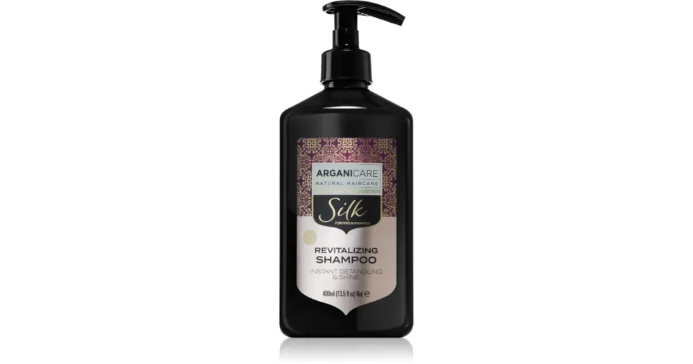 ArganicareSilk Protein Shampoo revitalizáló sampon a fakó haj ragyogásáért Különleges ajánlat
